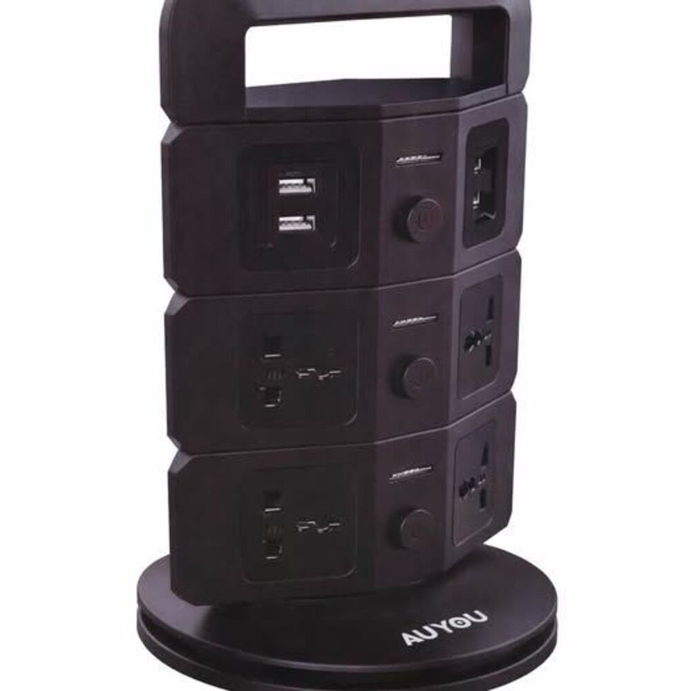 AUYOU USB Charging Vertical Power Tower – New